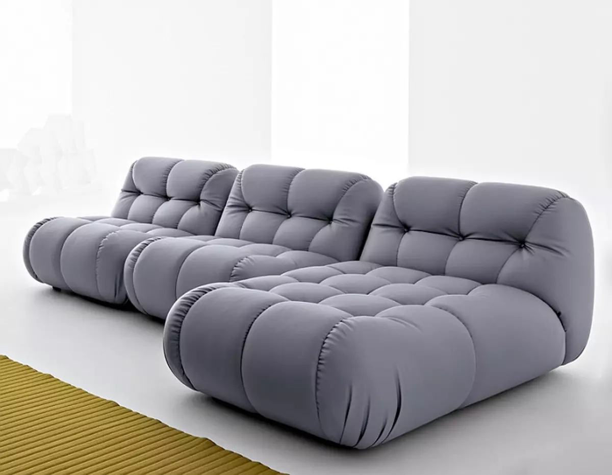 Grey Velour Sofa: Comfort and Elegance in Your Interior